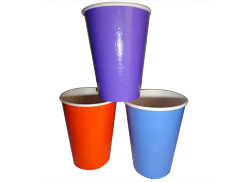 纯色双层外贴隔热杯